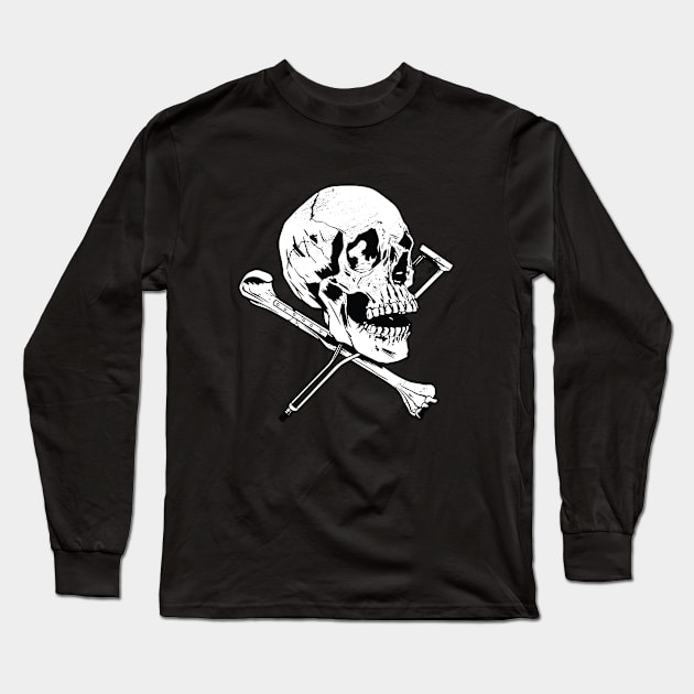 Cool Skull Long Sleeve T-Shirt by LR_Collections